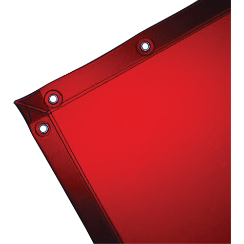 Rideau pour soudure, 72" x 72", Orange Moffatt Supply & Specialties