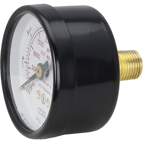 Manom&egrave;tres,  1-1/2", 0 - 4000 psi, Fixation arri&egrave;re, Analogique Moffatt Supply & Specialties
