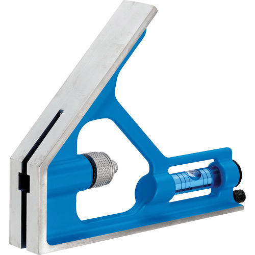 &eacute;querre combin&eacute;e True Blue, 12" lo, 1/16" Graduations, Acier, Ordinaire Moffatt Supply & Specialties