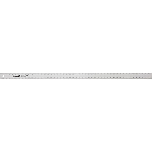 R&egrave;gle &agrave; tracer robuste, 48" lo, Aluminium, Graduations de 1" Moffatt Supply & Specialties