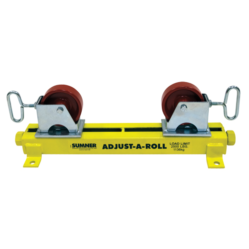 Adjust-A-Rolls&reg; Stand, 1000 lbs. Load Capacity, 36" Pipe Capacity Moffatt Supply & Specialties