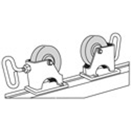 Adjust-A-Rolls&reg; Stand, 1000 lbs. Load Capacity, 36" Pipe Capacity Moffatt Supply & Specialties