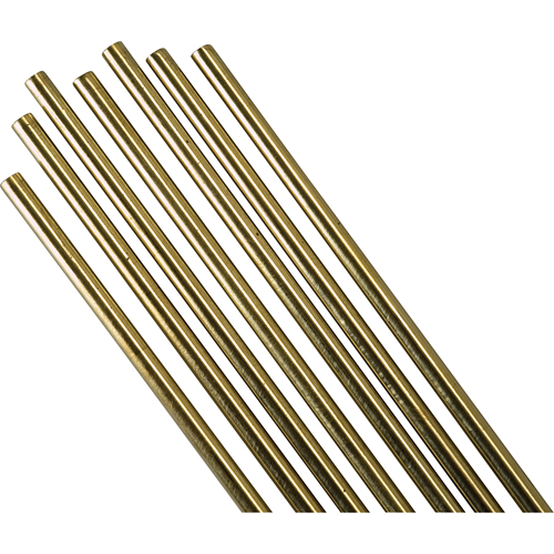 Baguettes nues pour soudage TIG en longueurs de 36", 1/4", Bronze pour soudo-brasage Moffatt Supply & Specialties