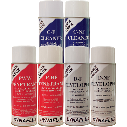 NDT Spray - Visible Dye Penetrant System, Aerosol Can Moffatt Supply & Specialties