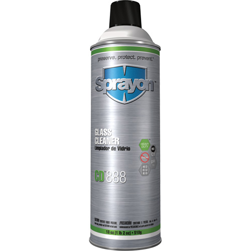 CD888 Glass Cleaner, 20 oz., Aerosol Can Moffatt Supply & Specialties