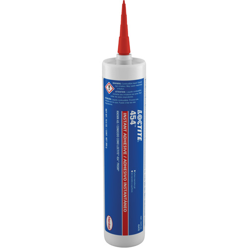 454 Surface Insensitive Gels, Clear, Cartridge, 10.58 oz. Moffatt Supply & Specialties
