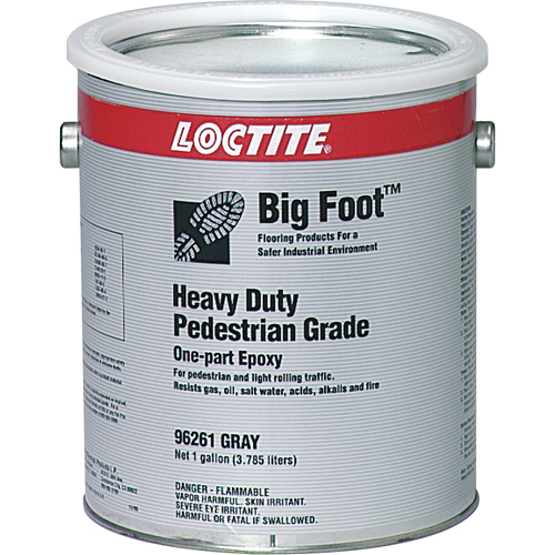 Big Foot Heavy Duty Pedestrian Grade Anti-Slip Coating, 1 gal., Epoxy-Based, Grey Moffatt Supply & Specialties
