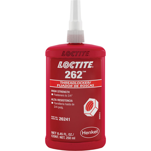 Compos&eacute; de blocage 262, Rouge, &eacute;lev&eacute;, 250 ml, Bouteille Moffatt Supply & Specialties