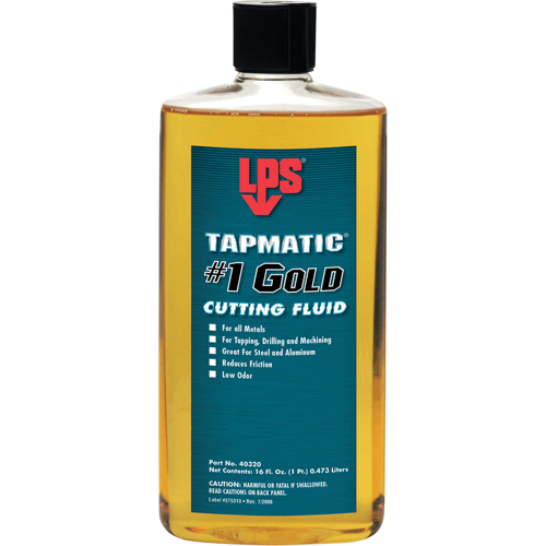 Liquides de coupe # 1 Gold de Tapmatic, 16 oz liq. Moffatt Supply & Specialties