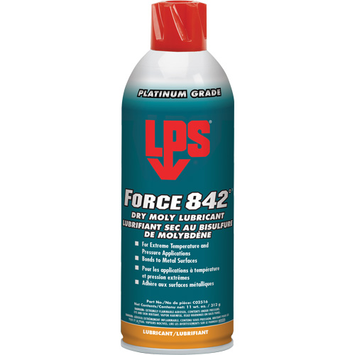 Force 842°&reg; Dry Moly Lubricant, Aerosol Can Moffatt Supply & Specialties