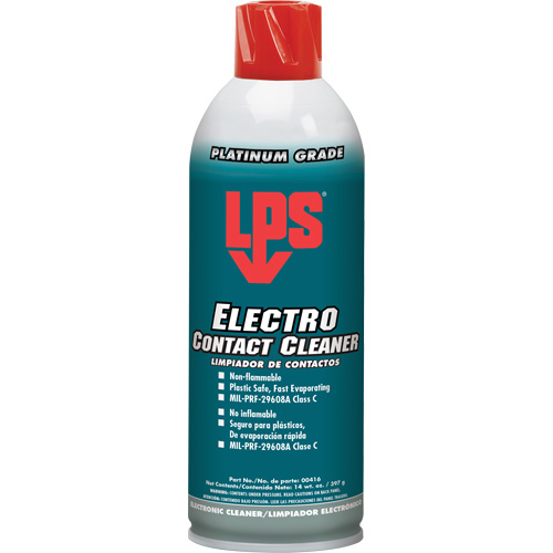 Electro Contact Cleaner, Aerosol Can Moffatt Supply & Specialties