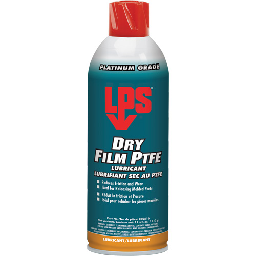 Lubrifiant sec au PTFE, Canette a&eacute;rosol, 16 oz Moffatt Supply & Specialties