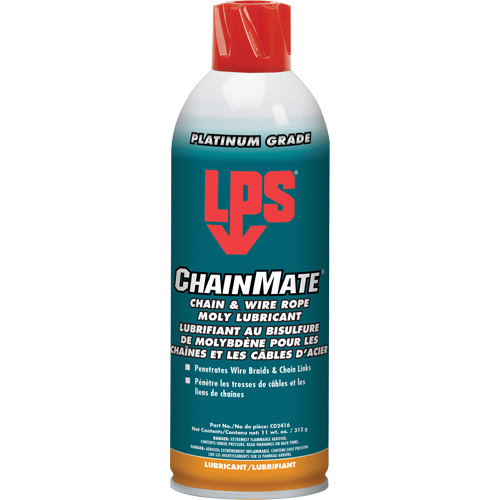 Chainmate&reg; Chain & Wire Rope Lubricant, Aerosol Can Moffatt Supply & Specialties