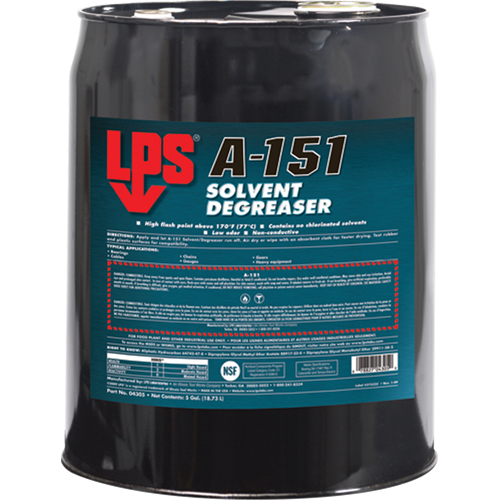 A-151 Solvent Degreaser, Pail Moffatt Supply & Specialties