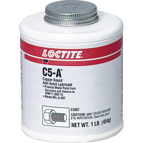 Antigrippant &agrave; base de cuivre C5-A, 543 g, Canette &agrave; dessus brosse, 1800°F (982°C) Temp&eacute;rature max. Moffatt Supply & Specialties