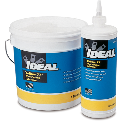 Lubrifiants pour tireur de c&acirc;ble Yellow 77, Bouteille Moffatt Supply & Specialties