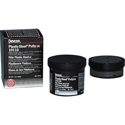 Mastic Plastic Steel 5 Minute, 1 lb, R&eacute;cipient Moffatt Supply & Specialties