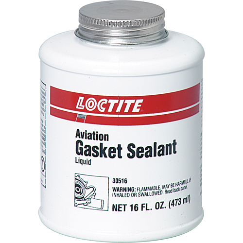 Aviation Gasket Sealant, Brush Can, Brown Moffatt Supply & Specialties