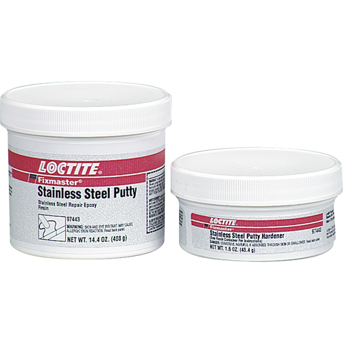 Fixmaster Stainless Steel Putty, 680 g., Kit, Grey Moffatt Supply & Specialties
