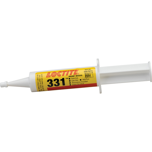 331 Magnet Bonder Adhesive, 50 g., Syringe Moffatt Supply & Specialties