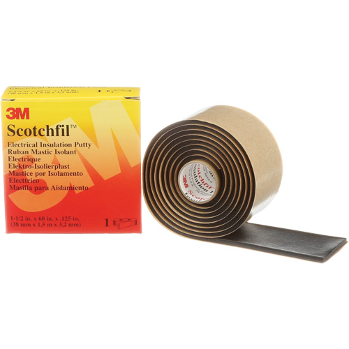 Mastic isolant Scotchfil, Rouleau, Noir Moffatt Supply & Specialties