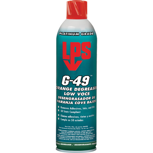 G-49 Low VOC Orange Degreaser, 15 oz. Moffatt Supply & Specialties