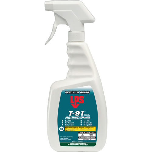 T-91 Non-Solvent Degreaser, Trigger Bottle Moffatt Supply & Specialties