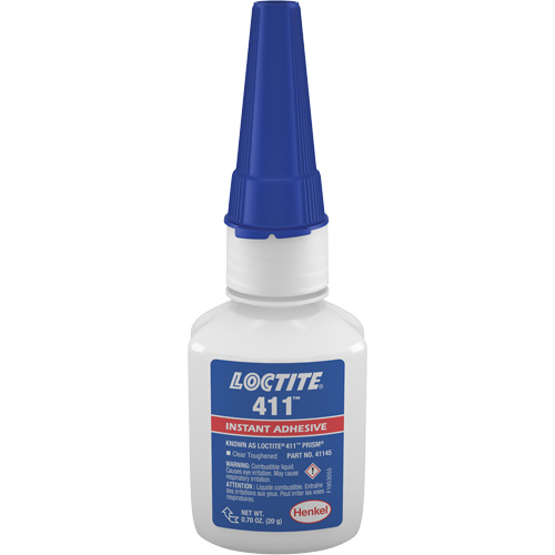 Prism 411 Toughened, Clear, Bottle, 20 g Moffatt Supply & Specialties