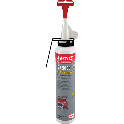 5699 RTV Silicone Gasket Maker, Tube, Grey Moffatt Supply & Specialties