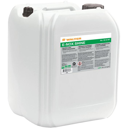 Nettoyant et protecteur de surface en acier inoxydable E-Nox Shine, 20 L, Seau Moffatt Supply & Specialties