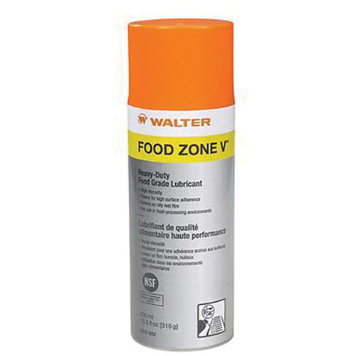 FOOD ZONE V Heavy-Duty Food Grade Lubricant, Aerosol Can Moffatt Supply & Specialties