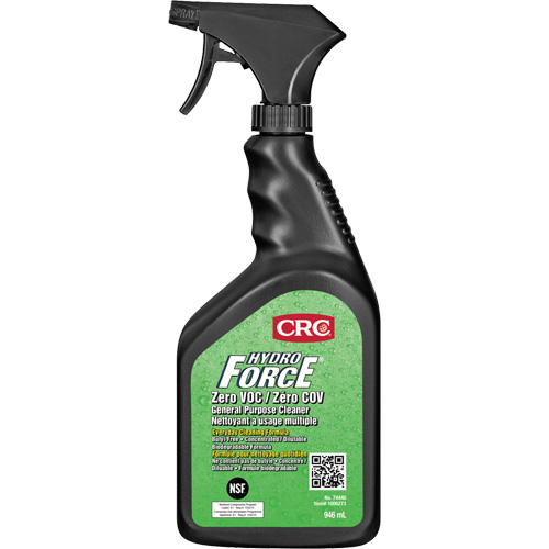 HydroForce&reg; Zero VOC General Purpose Cleaners, 946 ml, Trigger Bottle Moffatt Supply & Specialties