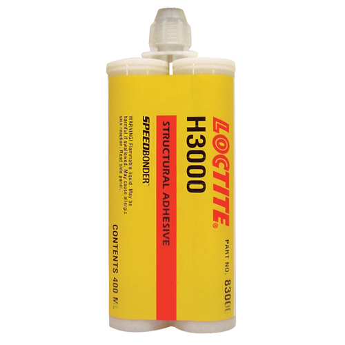 Adh&eacute;sif structural tout usage H3000, Deux composants, Cartouche double, 400 ml, Cr&egrave;me Moffatt Supply & Specialties