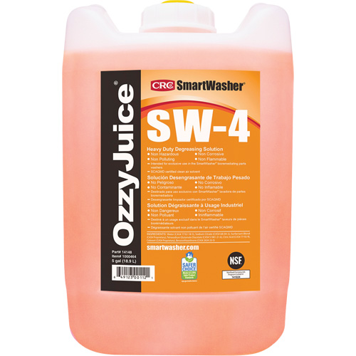 Solution nettoyante de calibre industriel Smartwasher , Cruche Moffatt Supply & Specialties