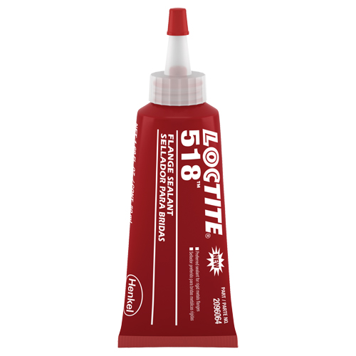 518 Flange Sealant, Tube, Red Moffatt Supply & Specialties