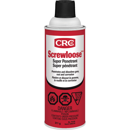 ScrewlooseTM Super Penetrant, Aerosol Can, 312 g Moffatt Supply & Specialties
