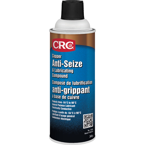 Copper Anti-Seize, 340 g, Aerosol Can, 1800°F (982.2°C) Max Temp. Moffatt Supply & Specialties