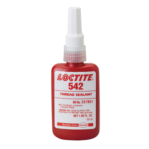 542 Thread Sealant, Bottle, 50 ml, -54° C - 149° C/-65° F - 300° F Moffatt Supply & Specialties