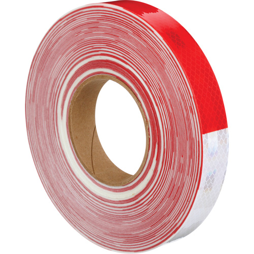 3M Diamond Grade Marking Tape, 1" W x 150' L, Red & White Moffatt Supply & Specialties