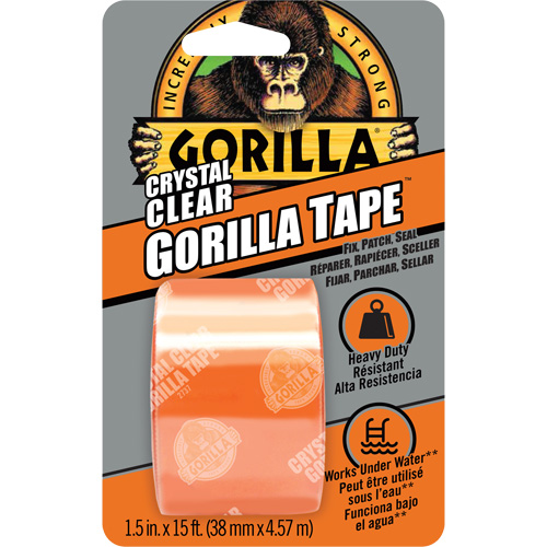 Repair Tape, 38 mm (1-1/2") x 4.5 m (15'), Clear Moffatt Supply & Specialties