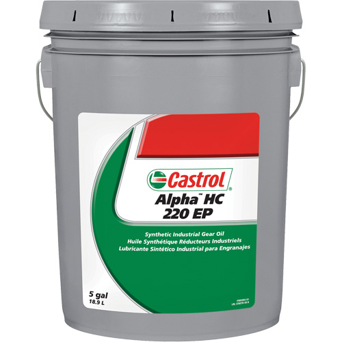 Alpha HC EP 220 Synthetic Industrial Gear Oil, 18.93 L Moffatt Supply & Specialties