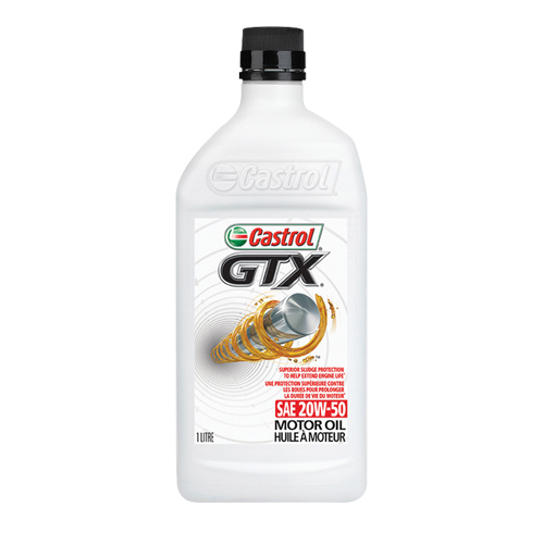 GTX&reg; 20W50 Motor Oil, 1 L, Bottle Moffatt Supply & Specialties