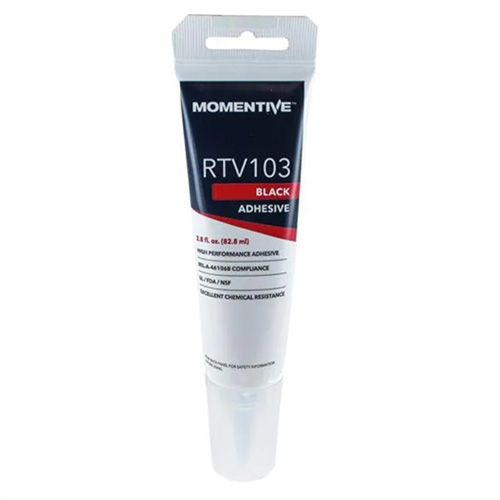 Momentive Silicone Sealant, Tube, Black Moffatt Supply & Specialties