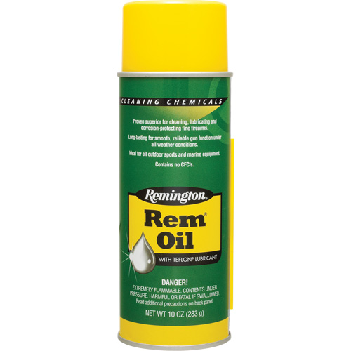 Huile lubrifiante au teflon Remington, Canette a&eacute;rosol Moffatt Supply & Specialties