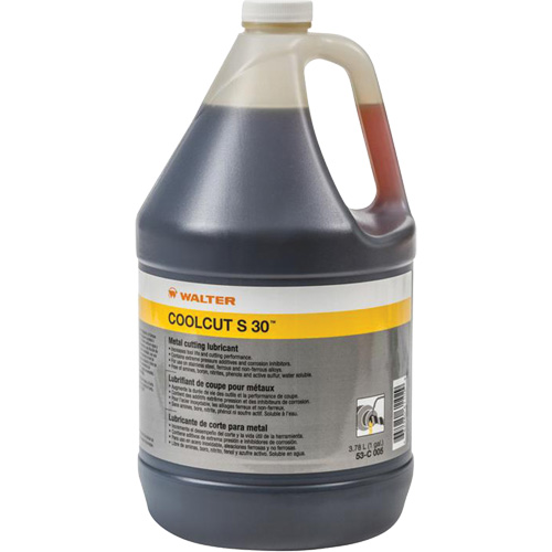 Lubrifiant de coupe soluble Coolcut S-30, Cruche Moffatt Supply & Specialties