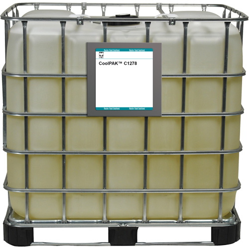Liquide pour le travail des m&eacute;taux synth&eacute;tique haute performance CoolPAK, R&eacute;servoir GRV Moffatt Supply & Specialties