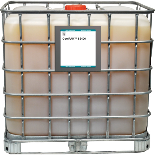 Huile pour le travail des m&eacute;taux semi-synth&eacute;tique pour gros travaux CoolPAK, R&eacute;servoir GRV Moffatt Supply & Specialties