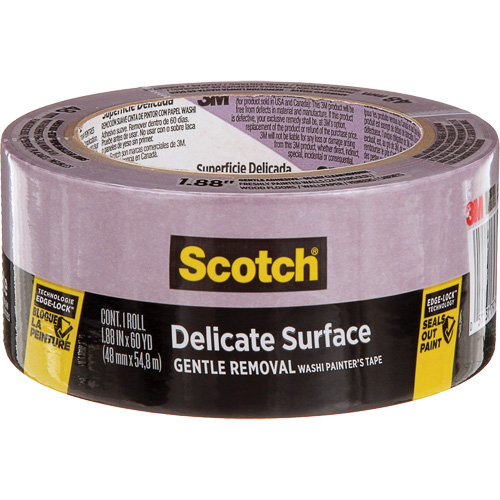 Ruban de peintre ScotchBlue 2080, 48 mm (1-7/8") x 55 m (180'), Mauve Moffatt Supply & Specialties