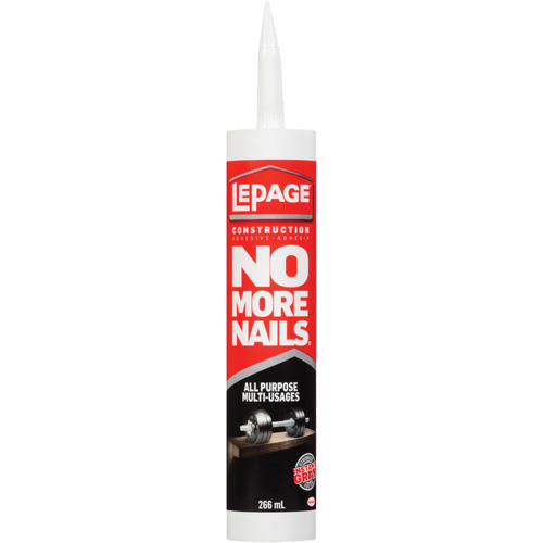 Adh&eacute;sif de construction multi-usages No More Nails Moffatt Supply & Specialties