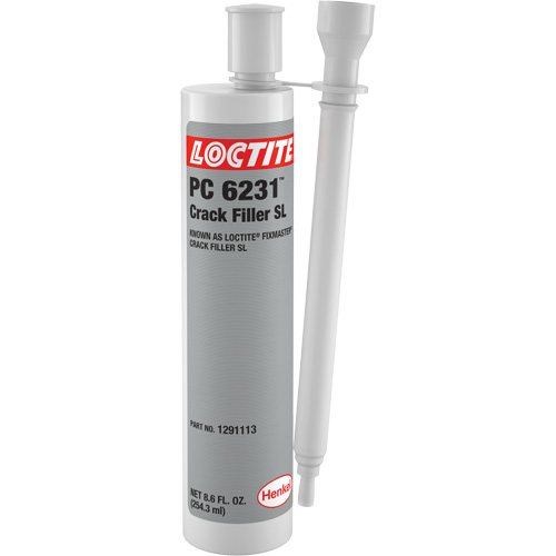 Bouche-fentes SL Loctite Fixmaster, 8,6 oz liq., Cartouche double, Gris Moffatt Supply & Specialties